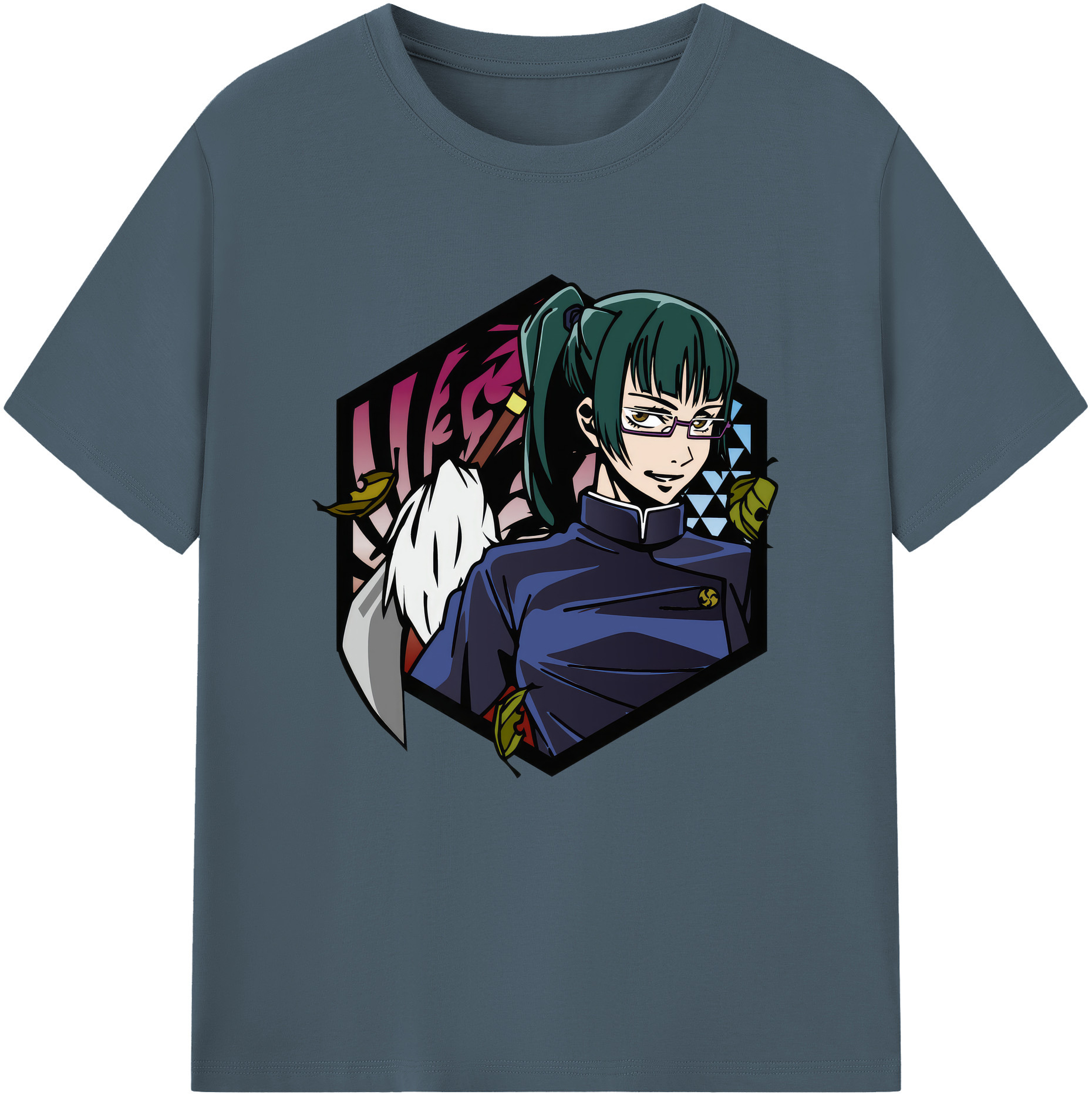 （画像用） 呪術廻戦 Jujutsu Kaisen 綿100％半袖Tシャツ（フロントプリント）